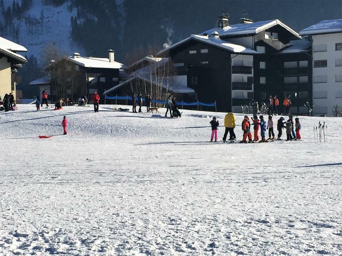 Front Ski Slope Chamonix Apartment Buitenkant foto