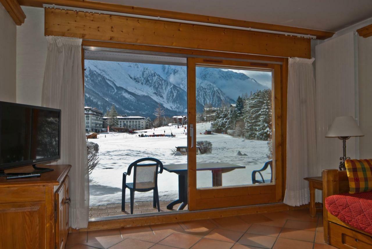 Front Ski Slope Chamonix Apartment Buitenkant foto