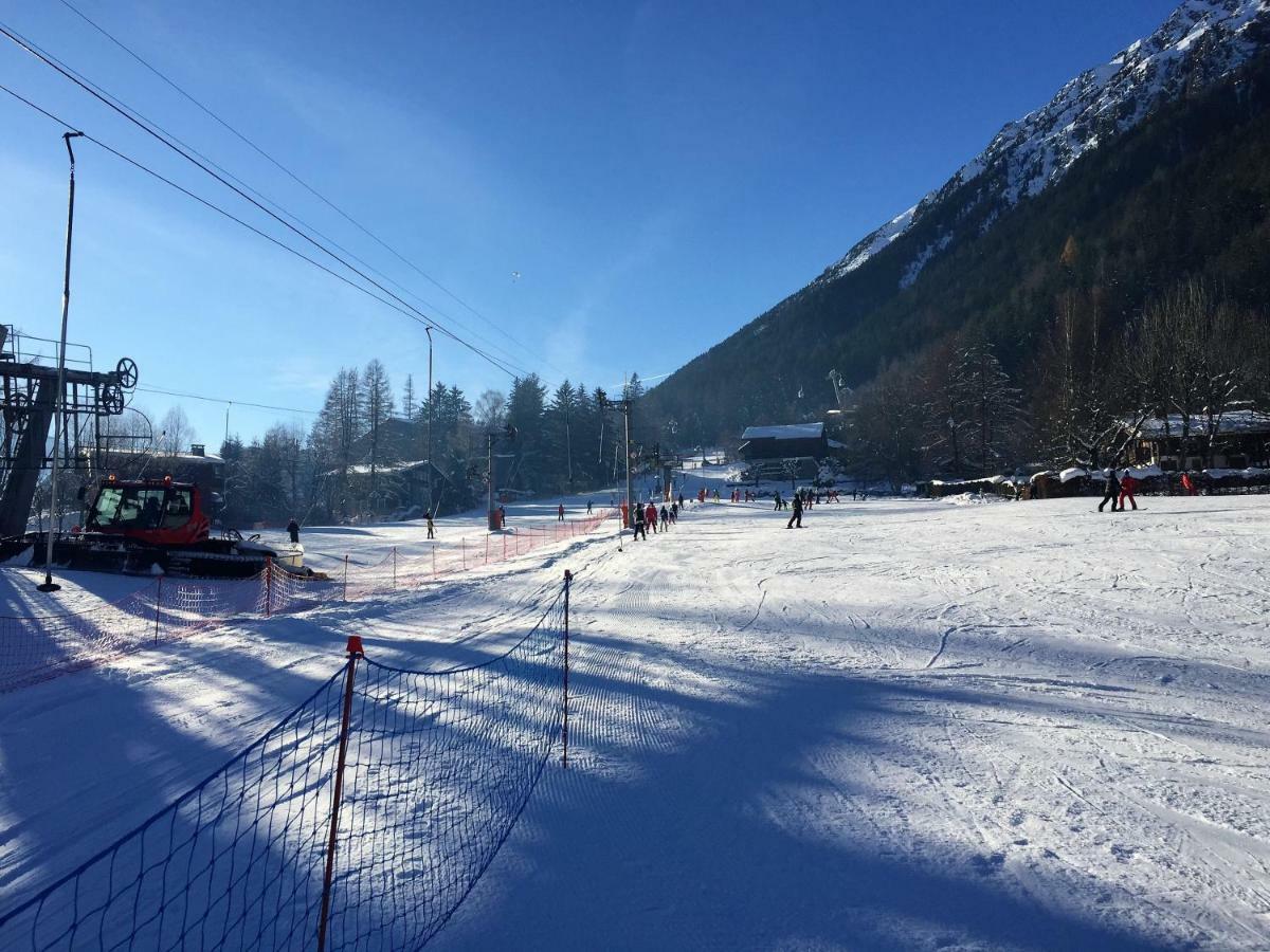Front Ski Slope Chamonix Apartment Buitenkant foto