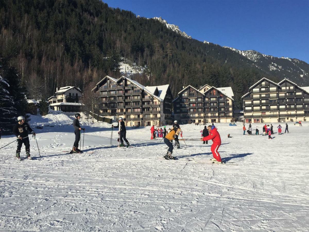Front Ski Slope Chamonix Apartment Buitenkant foto