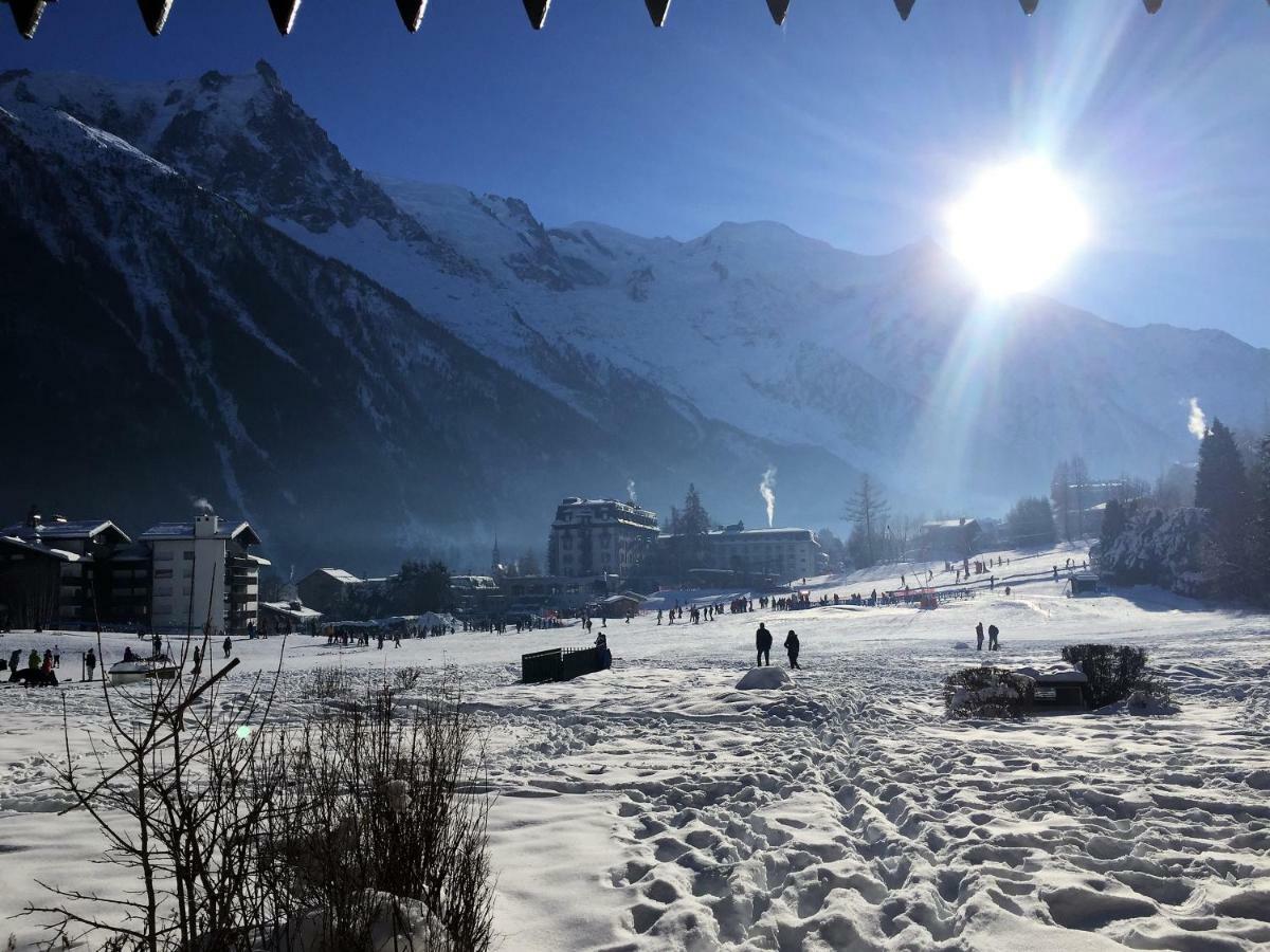Front Ski Slope Chamonix Apartment Buitenkant foto