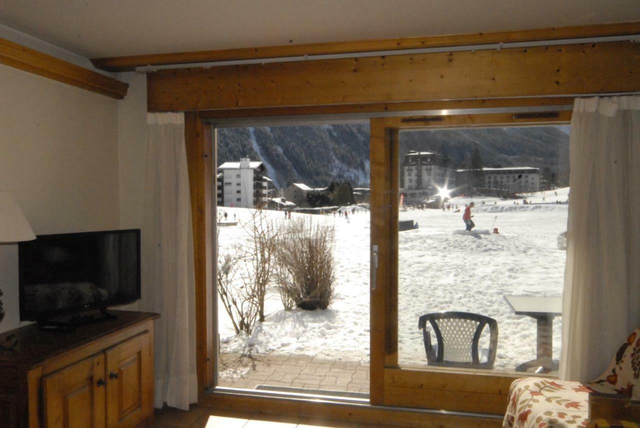 Front Ski Slope Chamonix Apartment Buitenkant foto