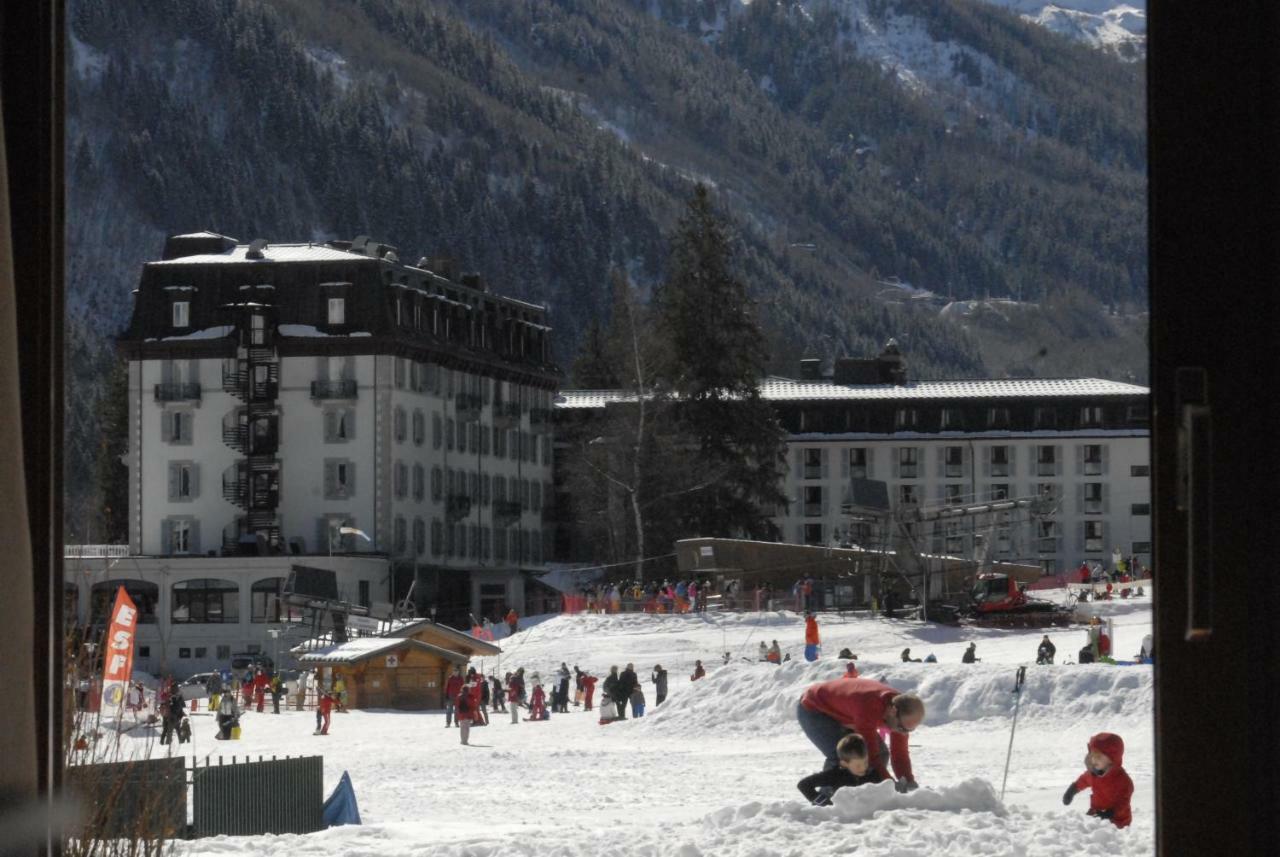 Front Ski Slope Chamonix Apartment Buitenkant foto