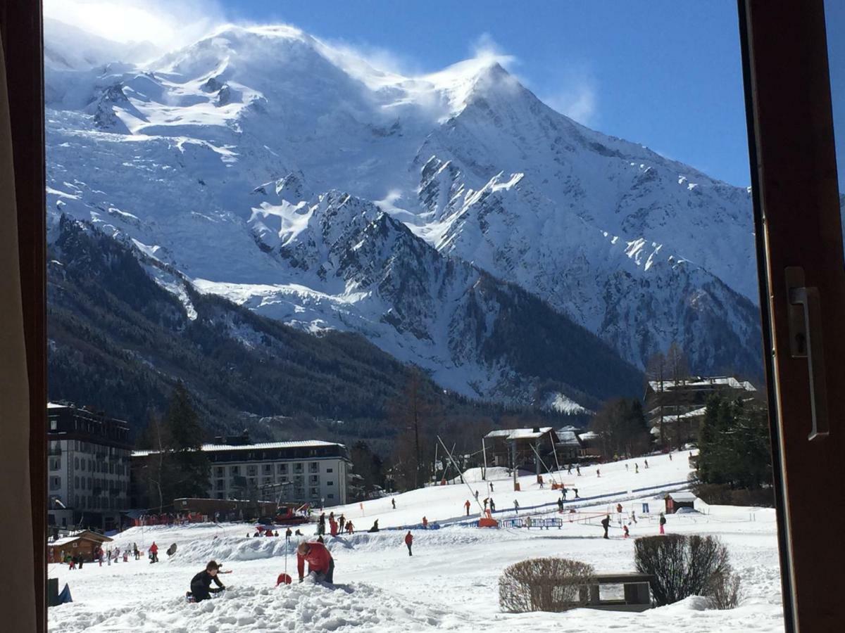 Front Ski Slope Chamonix Apartment Buitenkant foto