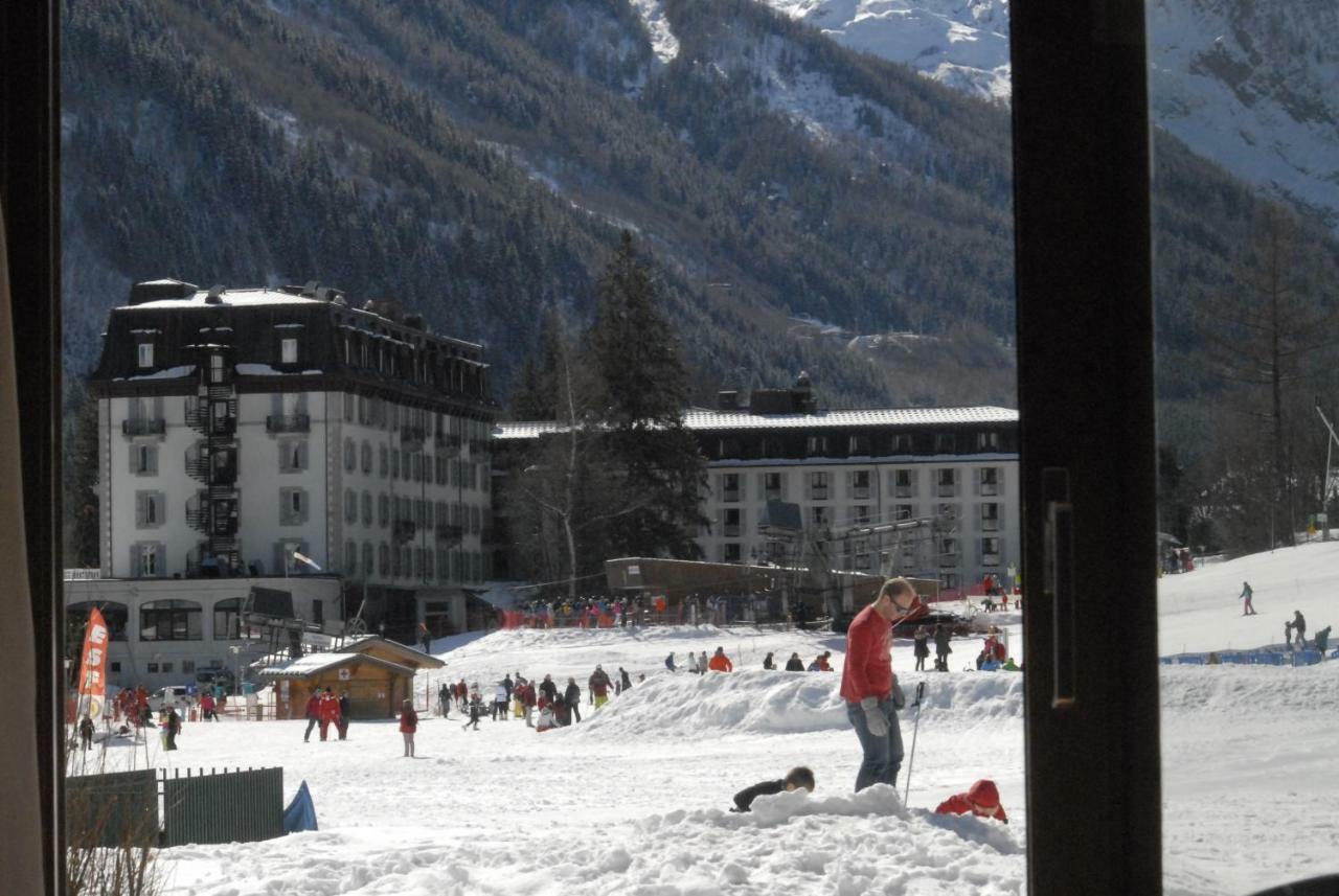 Front Ski Slope Chamonix Apartment Buitenkant foto